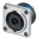 Neutrik Speakon-Einbaustecker 8pol. Rundflansch