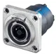 Neutrik Speakon Einbaustecker 4pol, nickel