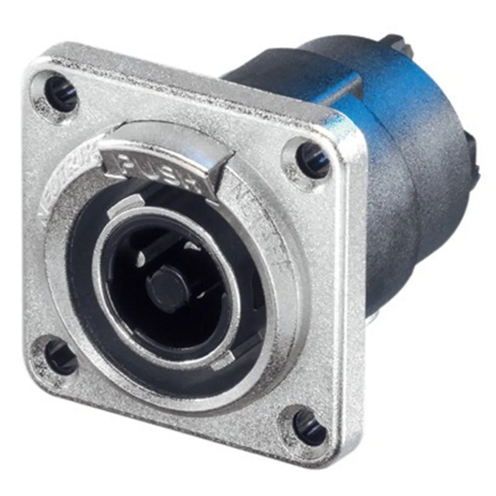 Neutrik Speakon Einbaustecker 4pol, nickel