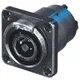 Neutrik Speakon Einbaubuchse 4pol,schwarz