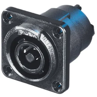 Neutrik Speakon Einbaubuchse 4pol,schwarz