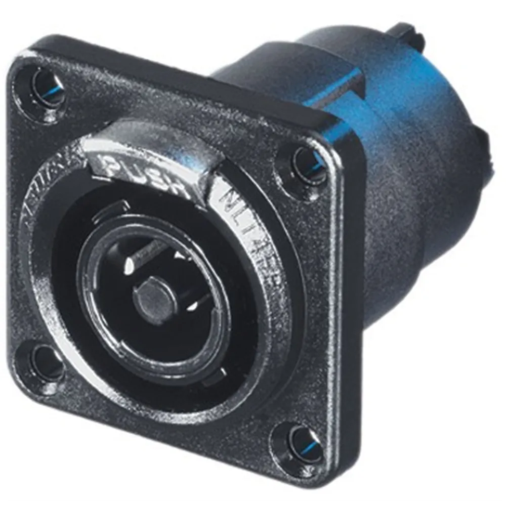 Neutrik Speakon Einbaubuchse 4pol,schwarz
