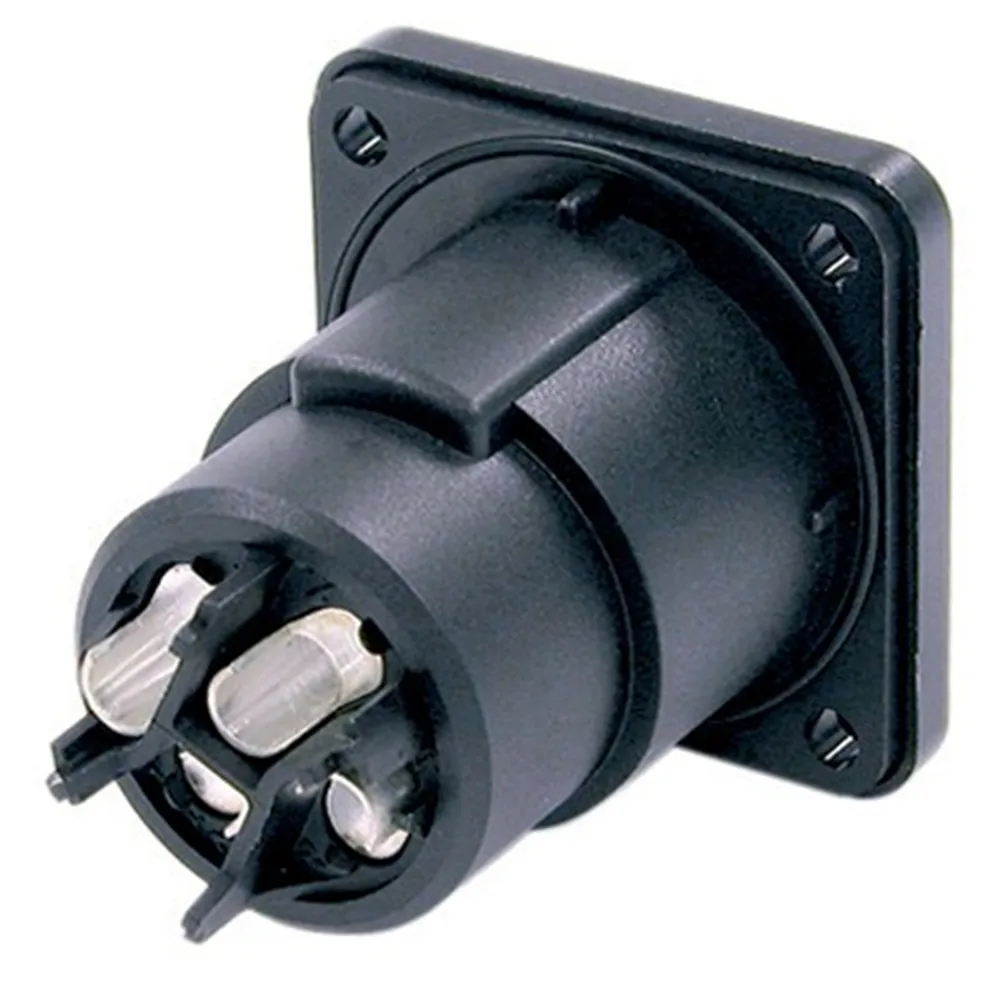 Neutrik Speakon Einbaubuchse 4pol,schwarz