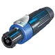 Neutrik Speakon Kabelbuchse 4pol, schwarz