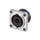 Neutrik Speakon Einbaustecker 8pol.nickel