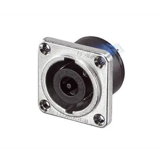Neutrik Speakon Einbaustecker 8pol.nickel