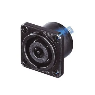 Neutrik Speakon Einbaustecker 8pol.schwarz