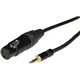 Neutrik Mik.-Kabel 3m ZNK 2,4-schwarz mit NC3FXX-BAG