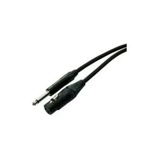 Neutrik Mik.-Kabel 3m 1x 3FX,Plug Tuelle schwarz