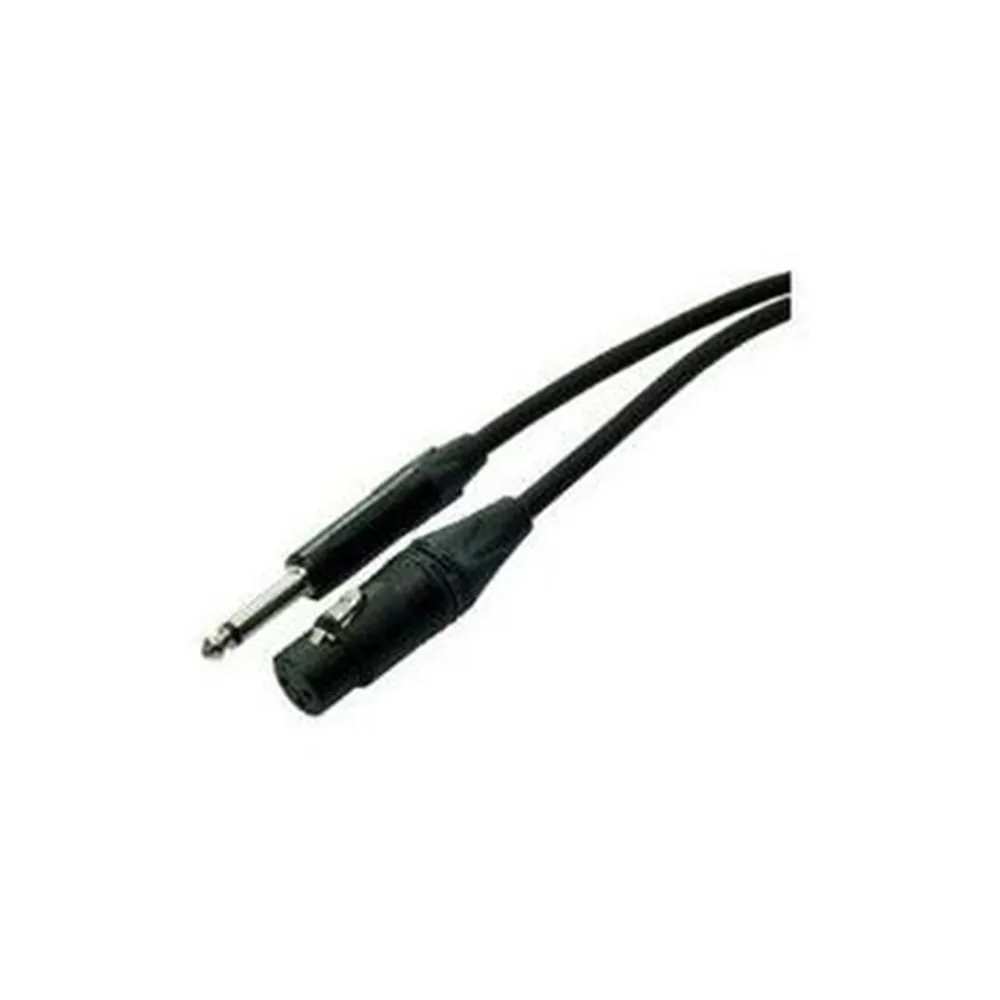 Neutrik Mik.-Kabel 3m 1x 3FX,Plug Tuelle schwarz