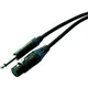 Neutrik Mik.-Kabel 3m 1x 3FX,Plug, Tuelle blau