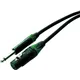 Neutrik Mik.-Kabel 3m 1x 3FX,Plug, Tuelle gruen