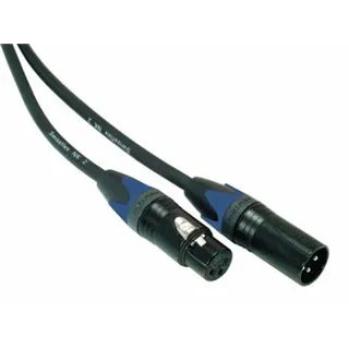 NEUTRIK, Contrik Mik.-Kabel sym. 10m 1x 3FX,3MX Tuelle blau