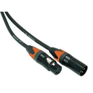 Neutrik Mic.-Kabel sym. 10m 1x 3FX,3MX Tuelle orange