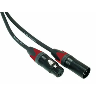 Neutrik Mic.-Kabel sym. 10m 1x 3FX,3MX Tuelle rot
