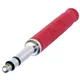 Neutrik Bantam-Stecker 4,4mm Loetversion , rot,silber