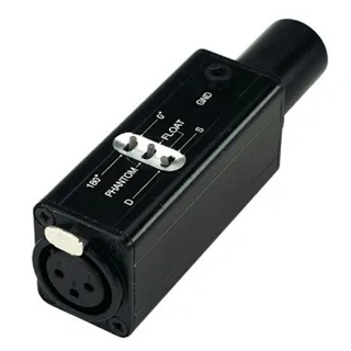 Neutrik DI-Adapter Mic 3 , 200 Ohm , 1 zu 1