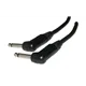Neutrik Patchkabel sw 0,15m 2x Winkelstecker 90 Grad