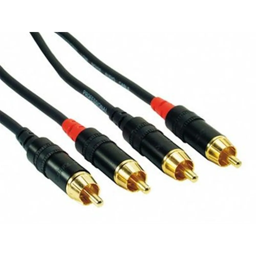 ROCKCABLE von Contrik Cinchkabel 0,6m, symmetrisch (RCC06CC)