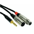 ROCKCABLE von Contrik Insertkabel 2m mit Plug 6,35mm stereo (RCIN2PSMXFX