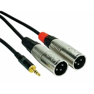 ROCKCABLE von Contrik Insertkabel 2m mit Mini-Plug 3,5mm (RCIN2MPMX)