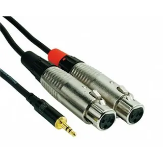 ROCKCABLE von Contrik Insertkabel 2m mit Mini-Plug 3,5mm (RCIN2MPFX)