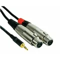 ROCKCABLE von Contrik Insertkabel 2m mit Mini-Plug 3,5mm (RCIN2MPFX)