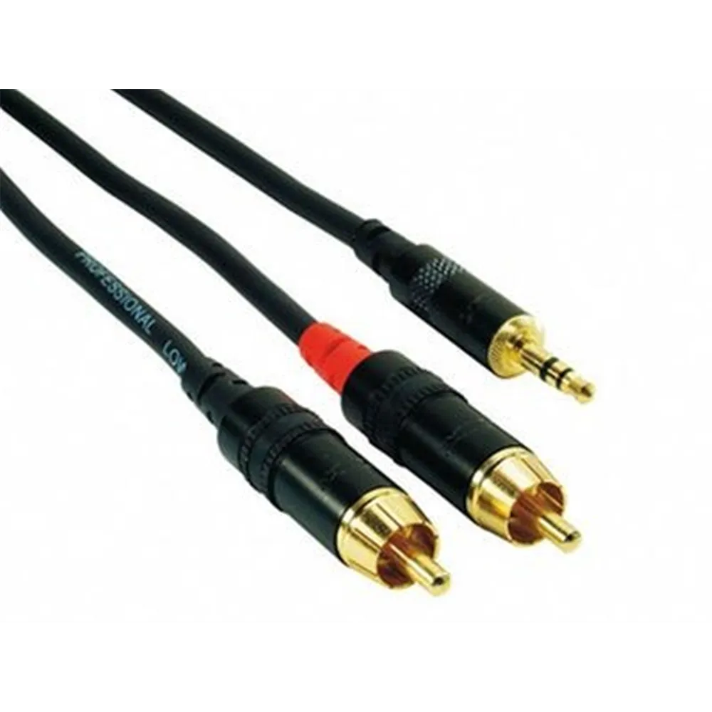 ROCKCABLE von Contrik Insertkabel 2m mit Mini-Plug 3,5mm (RCIN2MPC)