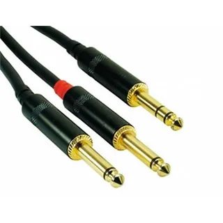 ROCKCABLE von Contrik Insertkabel 1m mit Plug 6,35mm stereo (RCIN1PSP)