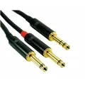 ROCKCABLE von Contrik Insertkabel 2m mit Plug 6,35mm stereo (RCIN2PSP)