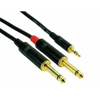 ROCKCABLE von Contrik Insertkabel 2m mit Mini-Plug 3,5mm (RCIN2MPP)