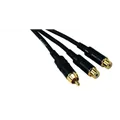ROCKCABLE von Contrik Y-Kabel 0,3m mit Cinch-Stecker (RCY03CFC)