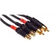 ROCKCABLE von Contrik Cinchkabel 5m, symmetrisch (RCC5CFC)