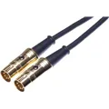 Neutrik MIDI-Kabel 6.0m schwarz DIN-5pol.Kontakte vergold.