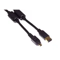 ROCKCABLE von Contrik Fire Wire Kabel 4/6, 5m, gold