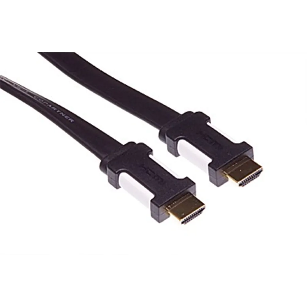 ROCKCABLE von Contrik HDMI-Flat Kabel 1.4, 50cm