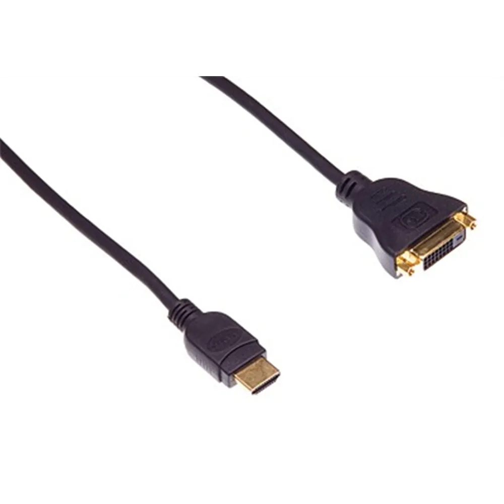 ROCKCABLE von Contrik HDMI-DVI (Female)-Kabel, 10cm