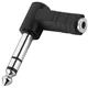 MONACOR Winkeladapter 6.5mm m - 3.5mm f Stereo