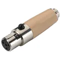 MONACOR Mini XLR-Adapter 2.5mm f - miniXLR 4p f