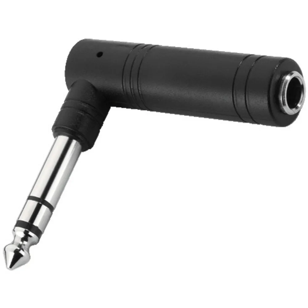 MONACOR Winkeladapter 6.3mm Kinken f - 6.3mm Klinken m
