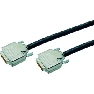 Neutrik 1,5m DVI-D Single-Link Kabel, schwarz, beidseitig