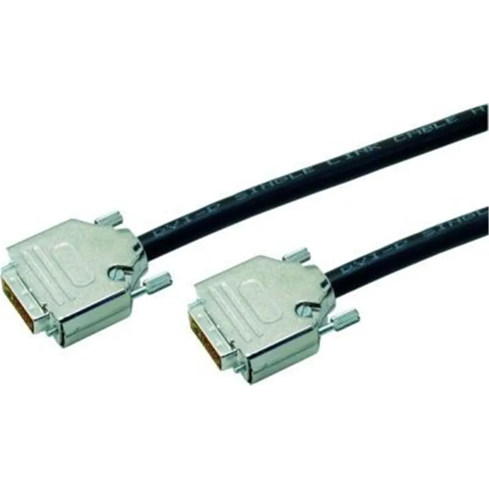 Neutrik 10m DVI-D Single-Link Kabel, schwarz, beidseitig