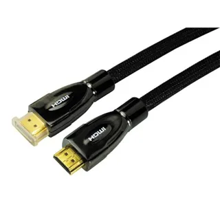 Neutrik 0.75m HDMI,HDMI Kabel, Nylon Mantel schwarz