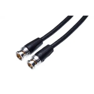 Neutrik 0,5m Patchkabel koaxial weiss, 2x BNC Rear Twist