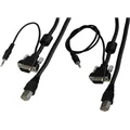 Neutrik VGA-3.5mm-LAN, flexibel, 7.5m