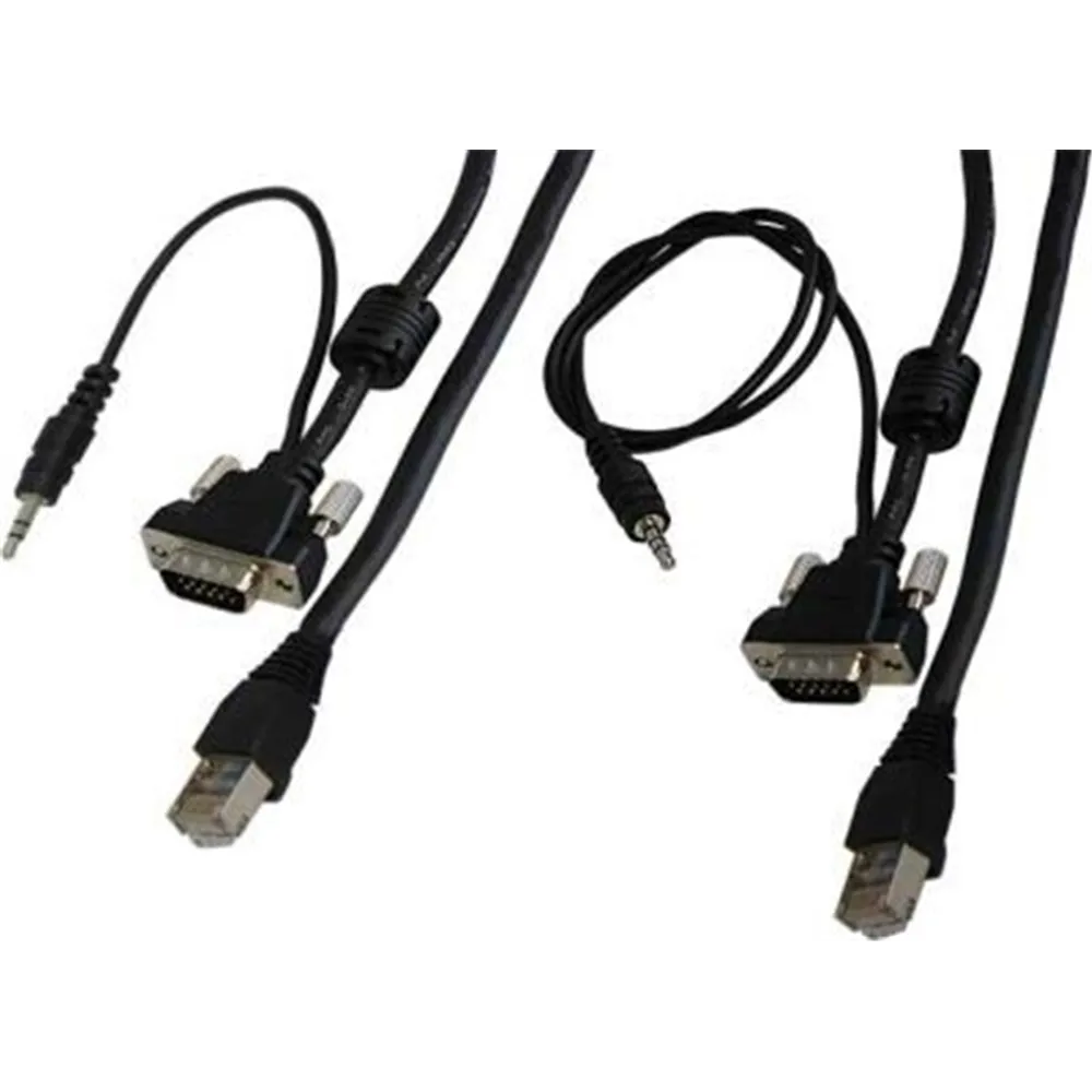 Neutrik VGA-3.5mm-LAN, flexibel, 7.5m