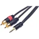 Neutrik 20m Instrumentenkabel Klinken/ 2x Cinch