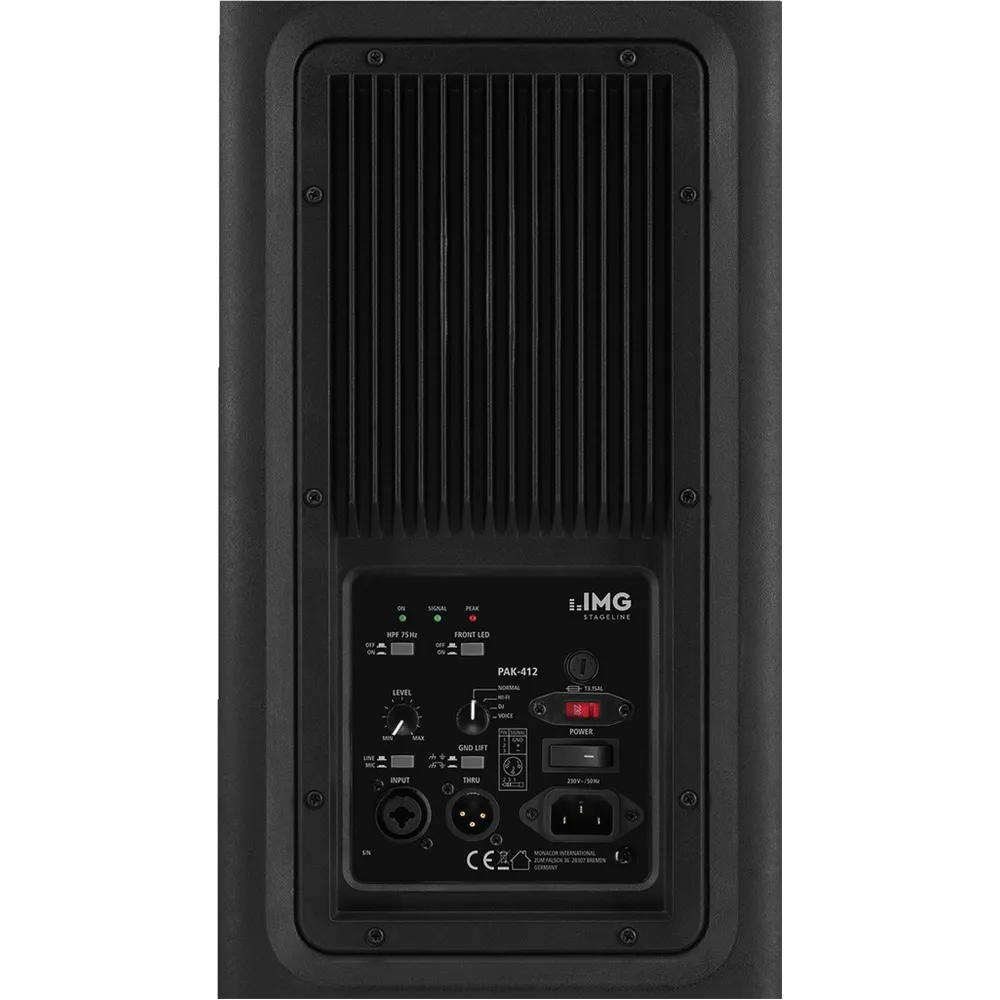 IMG STAGELINE Musiker-Aktivbox T:350W H:100W 40-20000Hz
