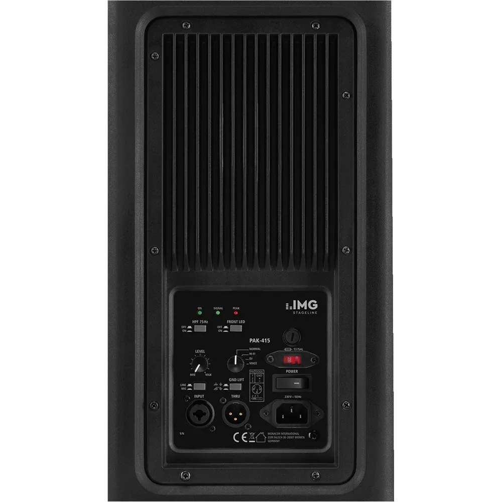 IMG STAGELINE Musiker-Aktivbox T:350W H:100W 40-20000Hz