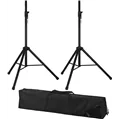 MONACOR Boxen-Stativ-Set Alu 140-200cm, D35mm 30kg